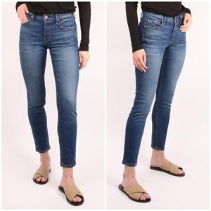 New GRLFRND Yasmin Jeans In Joan Jett Wash Button Fly‎ Size 25